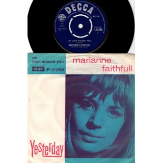 Marianne Faithfull: Oh Look Around You/Yesterday – 1965 – ENGLAND.                 