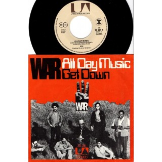 War: All Day Music/Get Down – 1971 – GERMANY.                    