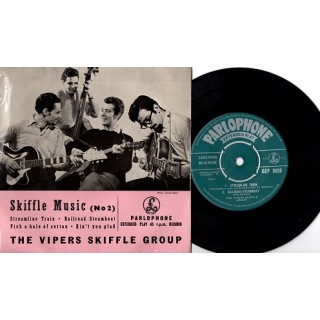 The Vipers Skiffle Group: Skiffle Music (NO 2) – EP – 1957 – ENGLAND.                   