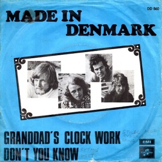 Made In Denmark: Granddad´s Clock Work – 1973 – DANMARK.                                                        