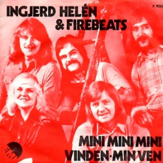 Ingrid Helén & Firebeats: Mini Mini Mini -1974 – DANMARK.       