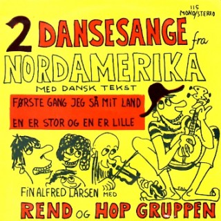 Fin Alfred Larsen: 2 Dansesange Fra Nordamerika - ???? – DANMARK.               