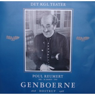 Poul Reumert: Genboerne – 2LP – 1968 – DANMARK.                        