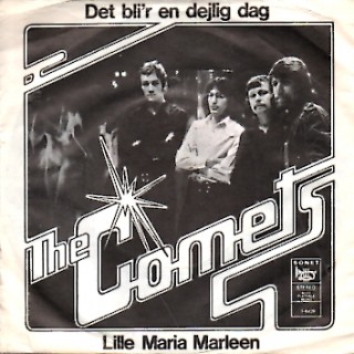 The Comets: Det Bli´r En Dejlig Dag -1974 – DANMARK.            