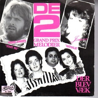 Joanna/Frank Hansen: Nathalie/Start Nu – 1988 – DANMARK.       