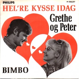 Grethe og Peter: Hel´Re Kysse I dag – 1970 – NORGE.                   