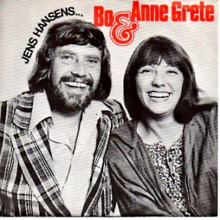 Bo Bendixen & Anne Grete: Jens Hansen´S – 1973 – DANMARK.             