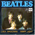 Beatles: Lady Madonna/Inner Light – 1968 – DANMARK.                 