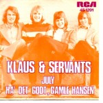 Klaus & Servants: July – 1972 – DANMARK.               