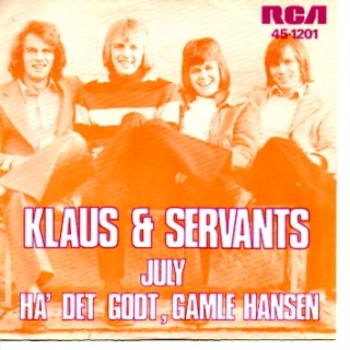 Klaus & Servants: July – 1972 – DANMARK.               