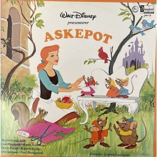 Walt Disney præsenterer Askepot – 1976 – NORGE.                