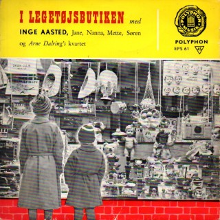 Inge Aasted: I Legetøjsbutikken - 1956 – DANMARK.               