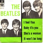 Beatles: I Feel Fine – EP – 1964 – DANMARK.                        