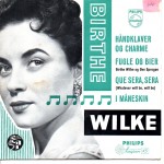 Birthe Wilke: Håndklaver – EP – 1956 – DANMARK.              