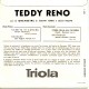 Teddy Reno: San Remo – 1957 – DANMARK.                    
