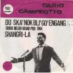 Dario Campeotto: Du Ska´ Nok Bli´ Go´ Engang – 1964 – DANMARK.  