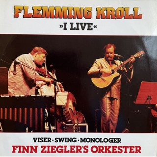 Flemming Krøll: ”I Live” – 1987 – DANMARK/EEC.       