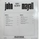 John Mayall: Why Worry – 1989 – EEC. 