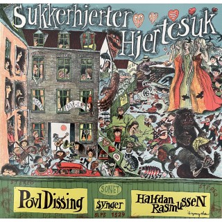 Povl Dissing: Sukkerhjerter/Hjertesuk - ???? &ndash; DANMARK.   