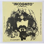 Frank Zappa The Soots): &rdquo;Incognito&rdquo;  In Concert &ndash; 1982 &ndash; USA. 