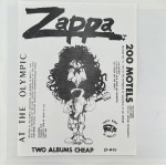 Frank Zappa: At The Olympic/200 Motels - ???? &ndash; USA.   