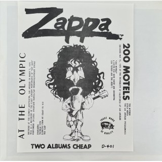 Frank Zappa: At The Olympic/200 Motels - ???? &ndash; USA.   