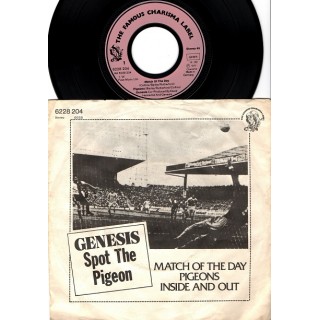 Genesis: Match Of The Day/Inside And Out – 1977 – GERMANY.                              