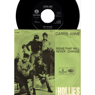 The Hollies: Carrie Anne/Signs That Will Never Change – 1967 – DENMARK.                     