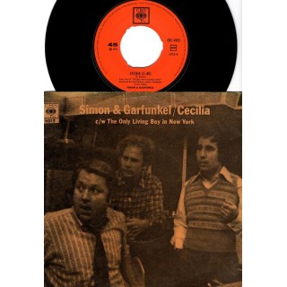 Simon and Garfunkel: Cecilia/The Only Living Boy In New York – 1970 – NORGE.             